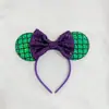 Tiara de Decoração Tema Sereia Pérola Concha Orelha do Mickey Acessórios de Cabelo Decoração de Apresentação de Palco Infantil Acessório de Cabeça