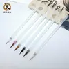Pelo de lobo Yuqing, pelo morado, pelo rojo pequeño, pincel pequeño de letra regular, pincel estilo oro delgado de Song Huizong, caligrafía, pintura tradicional china, dibujo de línea fina
