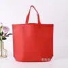 Bolsa de tela no tejida publicitaria regalo de capacitación para estudiantes bolsa tote biselada bolsa de tela no tejida para compras de ropa logo impreso