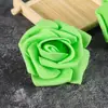 Punto 7cm Rosas de Espuma Simuladas para Boda Decoración del Hogar Guirnalda de Flores con Flor de Pe Cabeza de Flor de Rosa Venta al Por Mayor