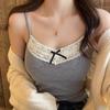 Pacote de Cabide Renda Puro Desejo Camisola Cinto Feminino Bojo Interno Uso Interno Uso Externo Top Curto Slim