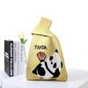 2025 Panda de Espaldas Nuevo Producto Grande Más Fácil para Estudiante de Partidos Gran Capacidad Bolsa para Citas Bolso de Hombro Bolso Tejido Bolso de Mano Fábrica