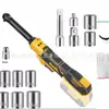 Comercio exterior transfronterizo nuevas explosiones batería de litio alargada 16cm10cm llave de carraca herramienta de carraca pie Dewei pie Makita