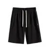 Uau! Shorts Esportivos Plus Size Personalizados de Seda de Gelo com Caimento Solto, Calças Finas de Cinco Pontos para Uso no Verão no Trabalho, Estilo Hong Kong Masculino