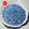 Fragmentos de concha 2-3 mm tamaño pequeño fragmentos de mosaico nácar DIY broche hecho a mano clip para el pelo adornos otros