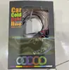 Luz ambiental de línea de falda de luz fría EL retroiluminada, luz de decoración de coche, luz ambiental USB, línea de un solo lado, encendedor de cigarrillos de 12V