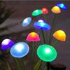 Luces LED Solares de Hongo para Exteriores, Luces de Atmósfera para Paisajismo de Patio, Luces de Navidad, Decoración de Césped, Luces de Hongo