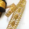 2cm Ouro e Prata Filigrana Recorte Renda a Laser Artesanato Boneca Tecido Feito à Mão DIY Acessórios Decorativos para Roupas