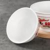 Melamina Tazón Grande Tazón para Fideos Vajilla Comercial Tazón para Verduras Hunan Tazón de Sopa de Plástico Imitación Porcelana Tazón Especial para Restaurante de Fideos Picantes