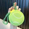 Bolsa para monedas con llavero de estilo deportivo moderno, Baloncesto, Fútbol, Bolsa para auriculares, Bolsa de almacenamiento, Colgante de monedero, Regalo, Venta al por mayor