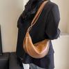 Bolsa Transversal Feminina 2026 Novo Modelo Primavera Cedo Grande Capacidade Design de Nicho High-End Vintage Bolsa de Ombro Dumpling