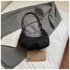 Bolsa de croissant Maillard esmerilada vintage, bolsa para dumplings transfronteriza, diseño de nicho, bolso cruzado simple para el día a día, bolso de hombro para mujer
