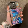 Imágenes de dibujos animados para funda de teléfono móvil Apple 15 más funda suave esmerilada para iPhone 16 14/13 funda de color plateado 12p