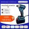 Chave de Fenda Elétrica de Lítio Transfronteiriça Chave Inglesa Elétrica Pistola de Vento Elétrica Doméstica Chave de Impacto de Alto Torque Chave de Fenda Chave de Fenda