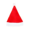 Gorro de Navidad de Peluche Gorro de Navidad Corto de Peluche Decoraciones Navideñas Fiesta de Navidad Disfraz Festivo Regalo