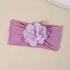 Accesorios Europeos y Americanos de Nuevo Estilo para el Cabello de Niños Flores Suaves No Aprietan Cabeza Ancha Diadema Multicolores Diadema para Bebé Infantil Diadema para Bebé
