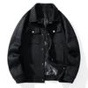 Otoño 2023 nueva moda Juvenil Versátil casual chaqueta ropa de cuero Marca de moda japonesa para hombre una pieza entrega