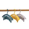 Meias de secagem artefato pendurar meias rack multi-clip meias clip rack de secagem com clipe doméstico pendurar roupas sem costura suporte de roupas