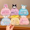 Lindas pegatinas de uñas de la serie Sanrio, exquisitas pegatinas de uñas para niños, pegatinas de uñas Kulomi Meruti para niños