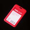 Youhe 6634 Vertical Funda de Plástico PP Rígido de un Solo Lado 6633 Horizontal Placa de Pecho Telescópica Lanyard con Hebilla Fácil de Tirar Funda para Tarjeta de Certificado