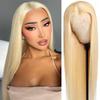Tiktok Hot Selling Europeu e Americano Peruca Feminino Luz Dourada Médio-comprimento Liso Cabelo Peruca de Fibra Química Headgear para Cabelo no Exterior
