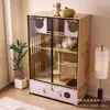 Villa para gatos, rascador para gatos, apto para todas las estaciones, uso en interiores, casa para gatos con espacio libre súper grande, casa de lujo para gatos de varios niveles