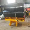 Compactadora vibratoria de rodillo para tratamiento de cimientos de muelles y carreteras, con efecto de compactación significativo, compactadora modificada de excavadora