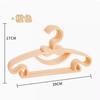 Cabide de roupas infantis Bebê Plástico Roupas pequenas Cabide sem costura roupas infantis rack suspenso Doméstico multifuncional Calças Rack