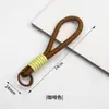 Lanyard de Corda Trançada Colorido Novo Feito à Mão para Celular Bolsa de Boneca Chaveiro Pingente de Joia DIY Acessórios Venda por Atacado