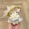 Auténtico Hellokitty Sanrio Sanrio Bolso Colgante Muñeco de Peluche Llavero Colgante para Mochila Escolar Muñeco
