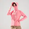 2026 Novo Estilo Roupa de Proteção Solar de Seda Gelada para Mulheres, Jaqueta Leve de Proteção Solar para Uso Externo no Verão, Roupa Respirável com Proteção UV para Homens