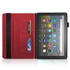 Aplicable a funda de cuero para tableta Amazon Fire HD10 2023, funda protectora con tarjetero en relieve de árbol de la vida