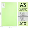 Pasta de armazenamento multifuncional em cores doces de PP, pasta para armazenamento de certificados de livro de dados A3 em múltiplas camadas, pasta para provas de estudante