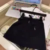 Saias Curtas de Verão para Meninas, Vestidos Moletom Tendência Estilo Coreano para Bebês e Crianças, Saias Esportivas Justas de Corte A, Saias Bufantes