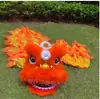 Danza del León Traje de Lana Accesorios León Pequeño León del Sur Danza del León Infantil Cabeza de León Versión Suprema León Danza León
