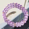 Pulsera Joyería de Mano Pulsera de Mariposa Morada Pulsera de Cristal de Imitación Pulsera para Mujer Joyería de Moda Pulsera de Cristal Pulsera de Amatista