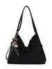 Bolso de gamuza para mujer, gran capacidad, estilo nuevo, moderno, versátil, retro, bolso de hombro, bolso cruzado, bolso tote, mochila multifuncional