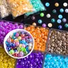 Perlas de Semicírculo de Fondo Plano de 2-14 mm Perlas de Imitación ABS Accesorios para Joyería DIY Pegamento Cremoso Funda para Teléfono