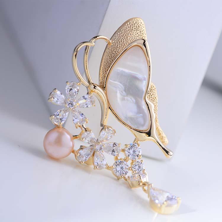 XR08935蝴蝶胸针
