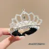 Tocado de Corona de Perlas para Niña, Pinza para el Cabello de Princesa para Niñas, Herramienta de Peinado de Moño para Niña, Pinza para Cola de Caballo, Pasador, Accesorio para el Cabello