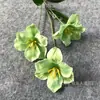 Flores de tulipán artificiales modelo nuevo de fábrica al por mayor para bodas, salones de ceremonia, decoración del hogar, flores de tulipán falsas