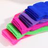 Invierno nuevos guantes de punto color caramelo color sólido para niños guantes cálidos a prueba de frío para exteriores anti-congelación guantes para niños