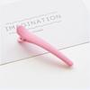 Pinza de Pelo de Acrílico Estilo Ins Coreano Pinza de Pato Pinza Lateral Pinza de Una Palabra Pinza para Aplicación de Mascarilla Cosmética para Rostro Flequillo