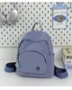 Nova Mochila Casual de Ombro Duplo de Grande Capacidade para Meninas Bolsa Tendência em Tecido de Nylon Mochila Versátil Multifuncional Bolsa de Ombro Duplo para Mulheres para o Dia a Dia