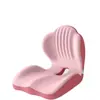 Cojín de asiento y respaldo con almohadilla para glúteos integrada, cojín para silla de oficina, soporte lumbar para sentarse a largo plazo sin fatiga, cojín de asiento con soporte lumbar y soporte para la espalda