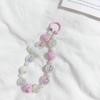 Han Feng Girl Cadena para Teléfono Móvil Nube Colgante de Personalidad Pulsera Correa de Muñeca Colgante Nuevo Nicho con Cuentas