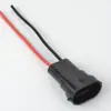 Soporte de faro de niebla para coche base de bombilla H11 9006 9005 bombilla de faro H4 conector de modificación de enchufe cerámico