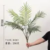 Simulación Mono Dorado de Nariz Chata Helecho Cabeza de Mono Helecho Planta Verde en Ramillete Paisaje en Miniatura Paisajismo Plantas de Helecho Grandes para Piso Decoración del Hogar