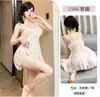 Camisón sexy de tirantes, lencería erótica para mujer, ropa fina para el hogar, estilo corto, pijama transparente ultra delgada de dulce princesa, Condado de Guanyun