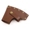 Estuche protector para hacha de camping, hacha de fuego, hacha de montaña para exteriores, hacha de corte, estuche de cuero, estuche portátil para hacha de exterior